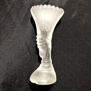 EAPG 1876 Centennial Exposition Philadelphia Art Glass Hand Vase Antique